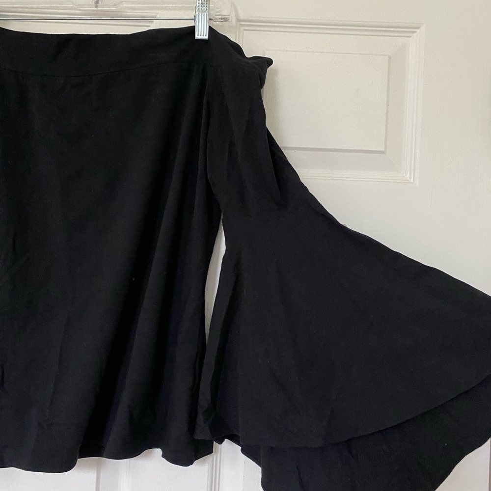 Flare Sleeve Off The Shoulder Top
